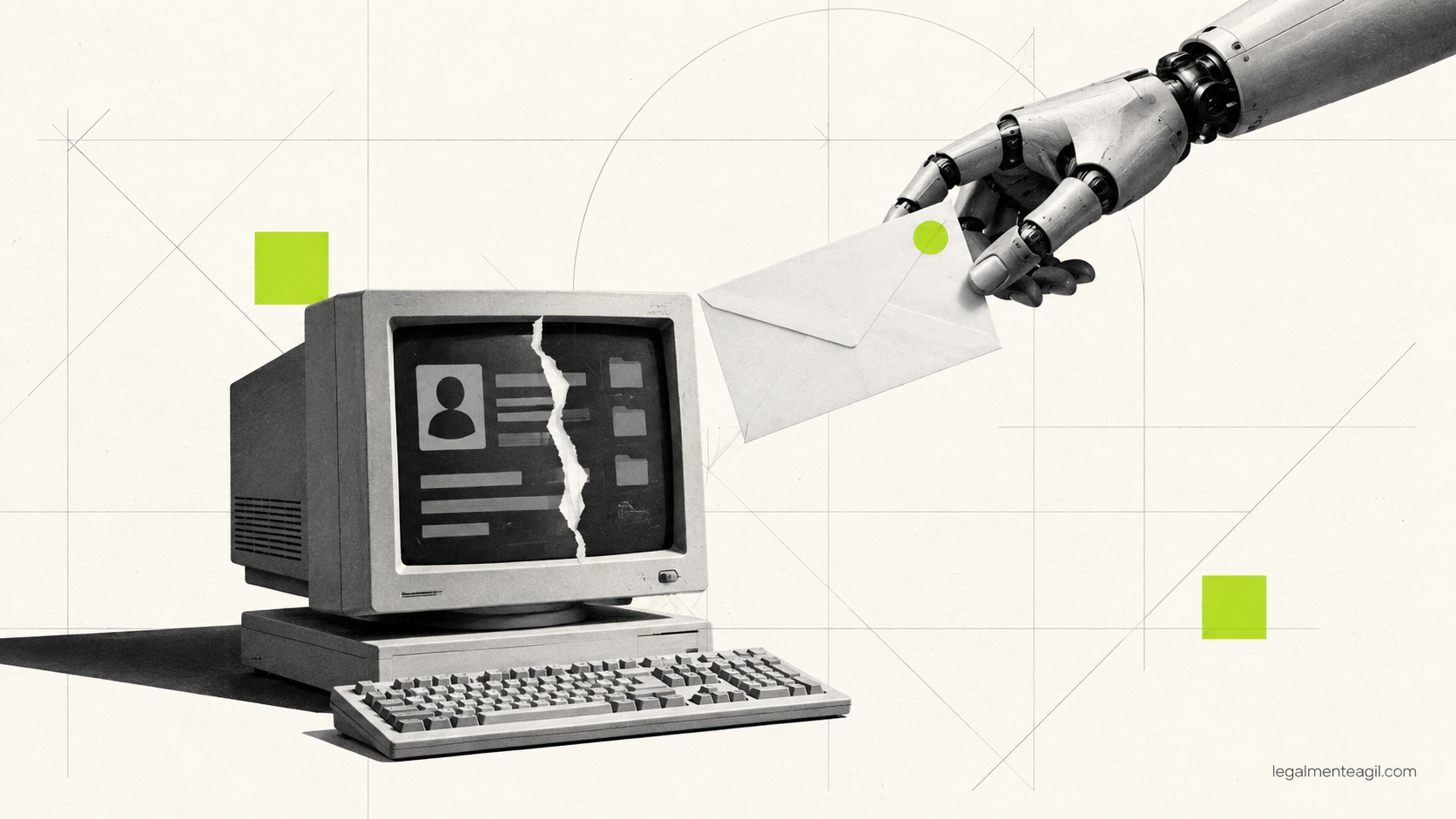 Ilustración editorial del artículo: Agencia Española de Protección de Datos (AEPD) recibe su primera notificación de una brecha vinculada a un agente de IA
