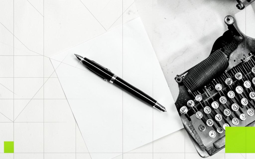 Ilustración editorial del artículo: IA generativa y contratos: del borrador automático a la negociación asistida